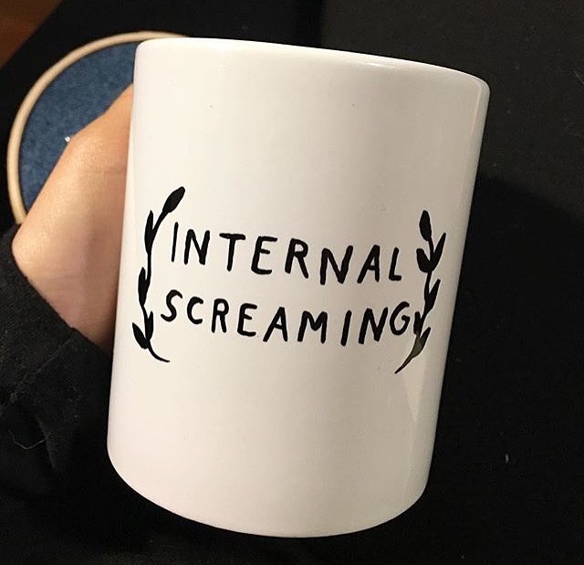 internal screaming mug