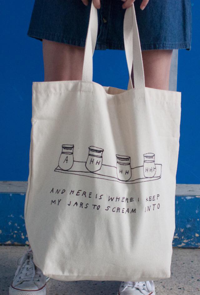 screaming jars tote