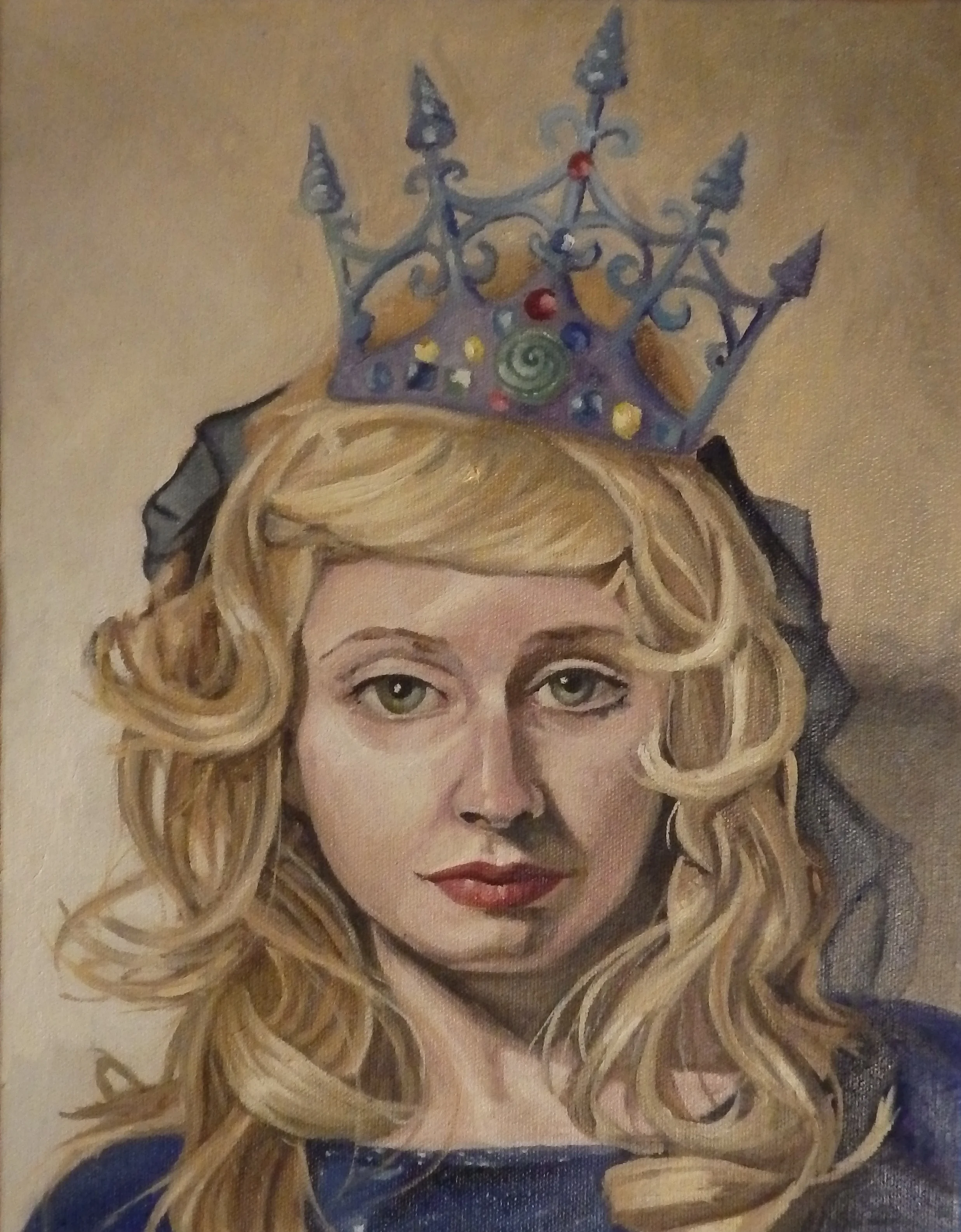 Mayor of Coney Oil on Canvas 14 x 11 Inches 2017