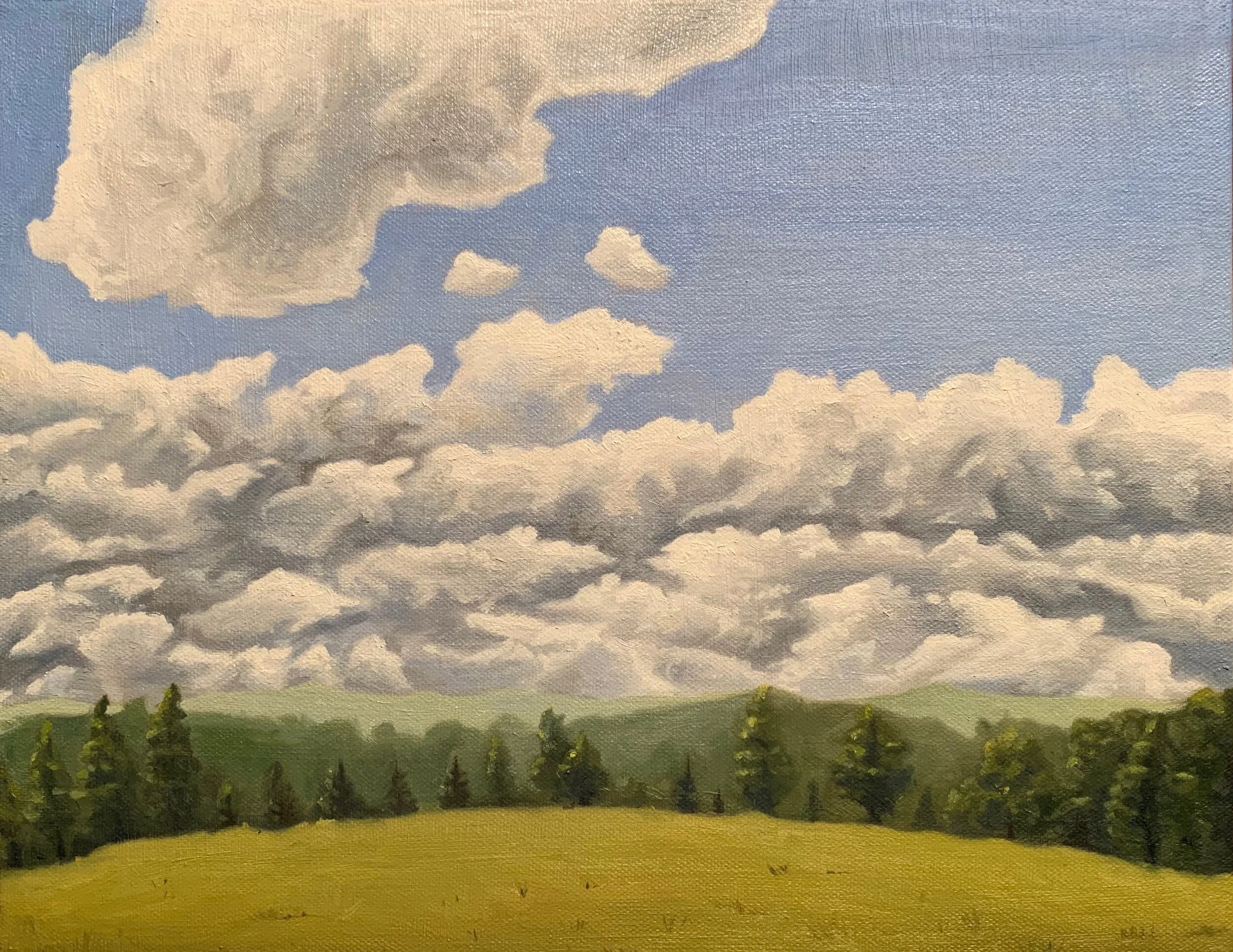  Day Dream 12 x 16 Inches Oil on Canvas 2019 Sold 