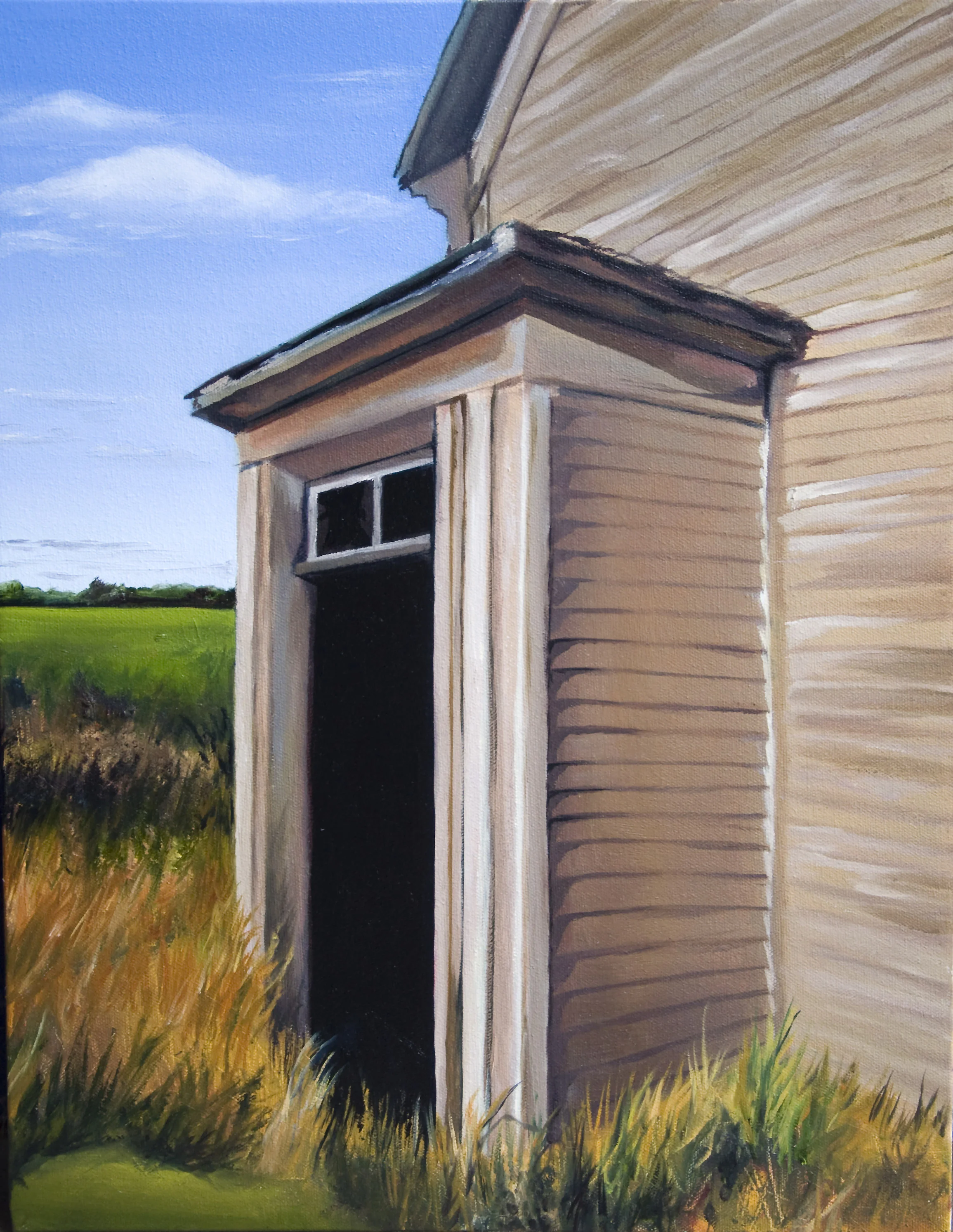 oil on canvas 12x16