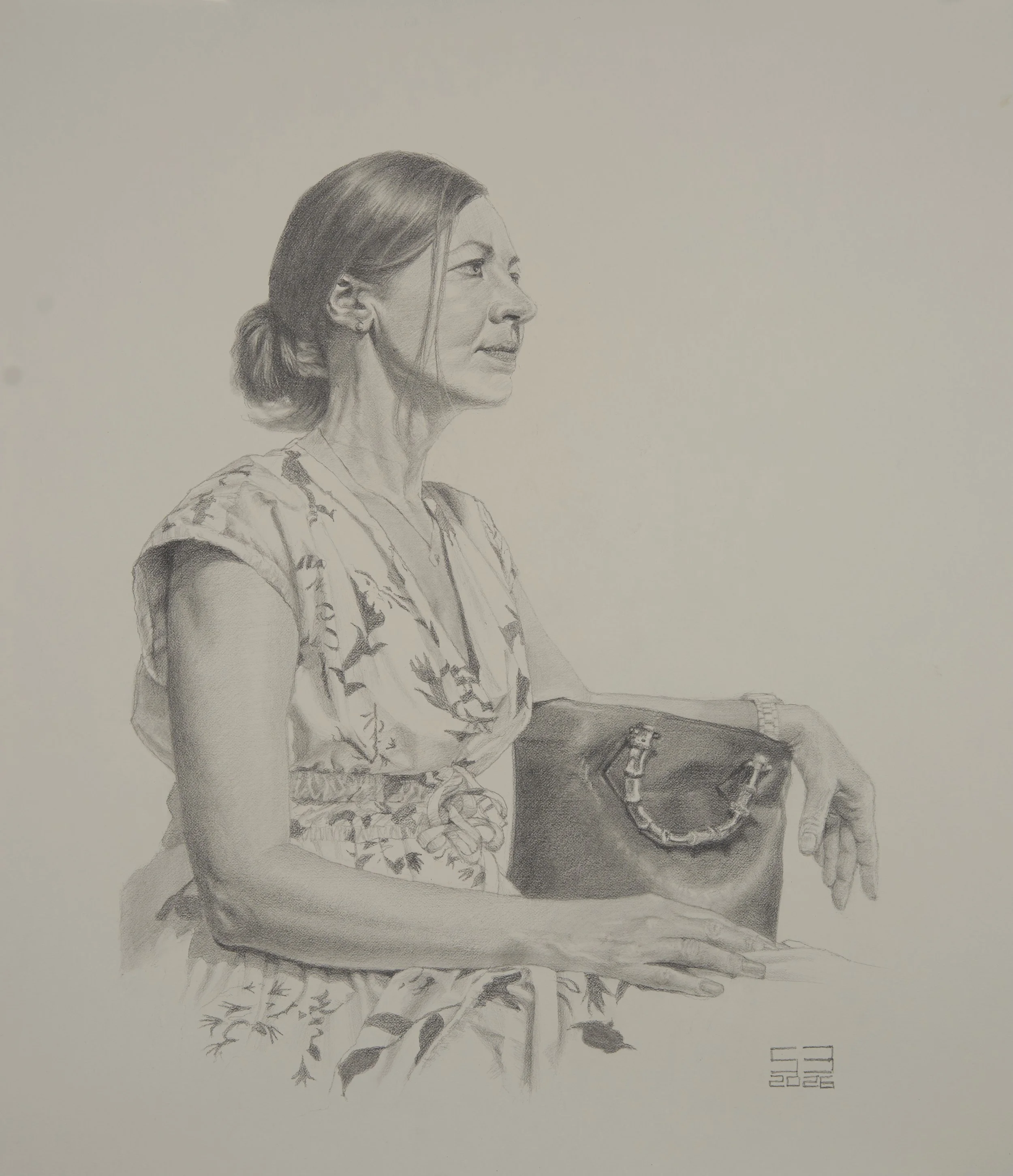 Alenka, graphite on paper
