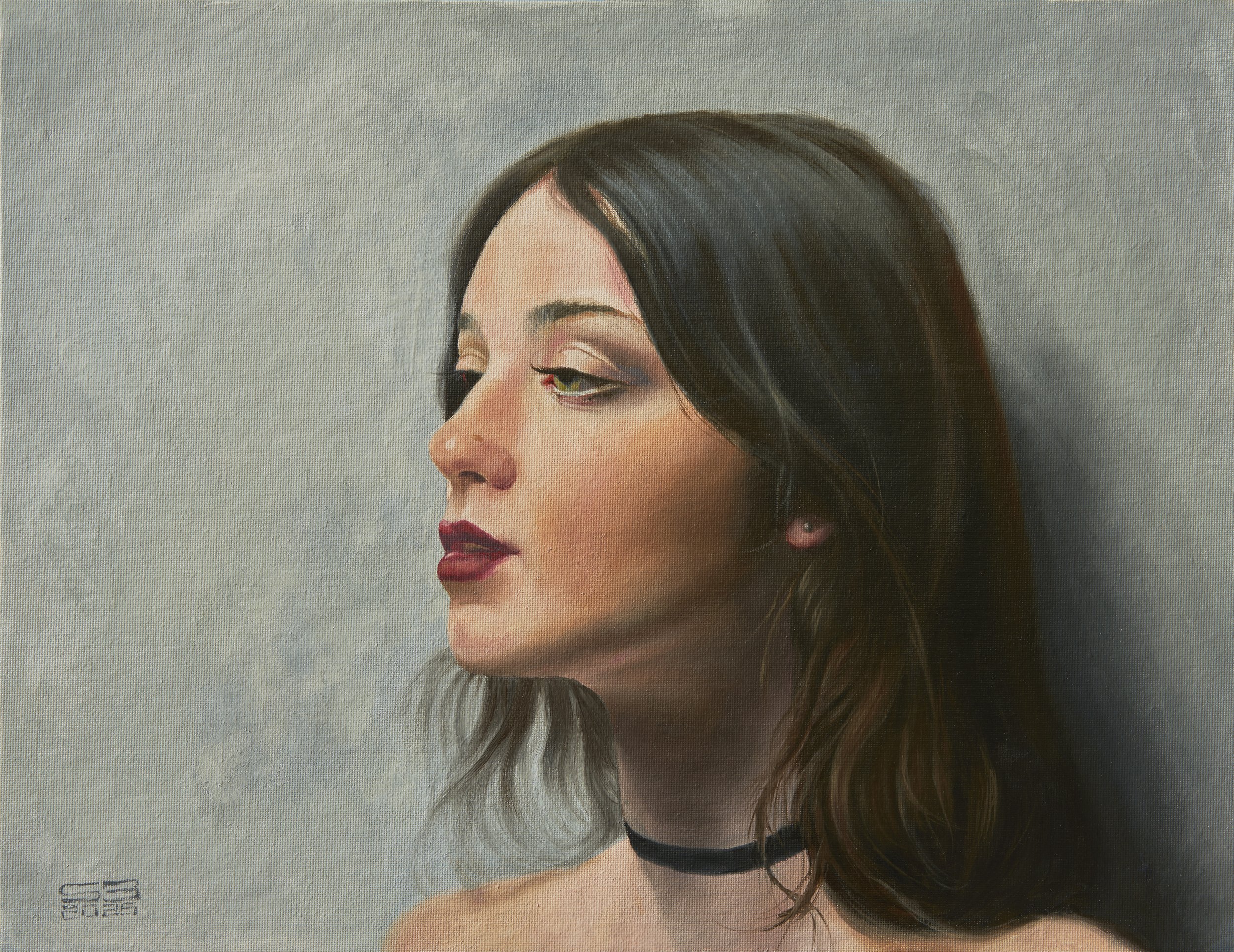 Emily. 14x12 Oil on panel.
(Davis Kassan masterclass).