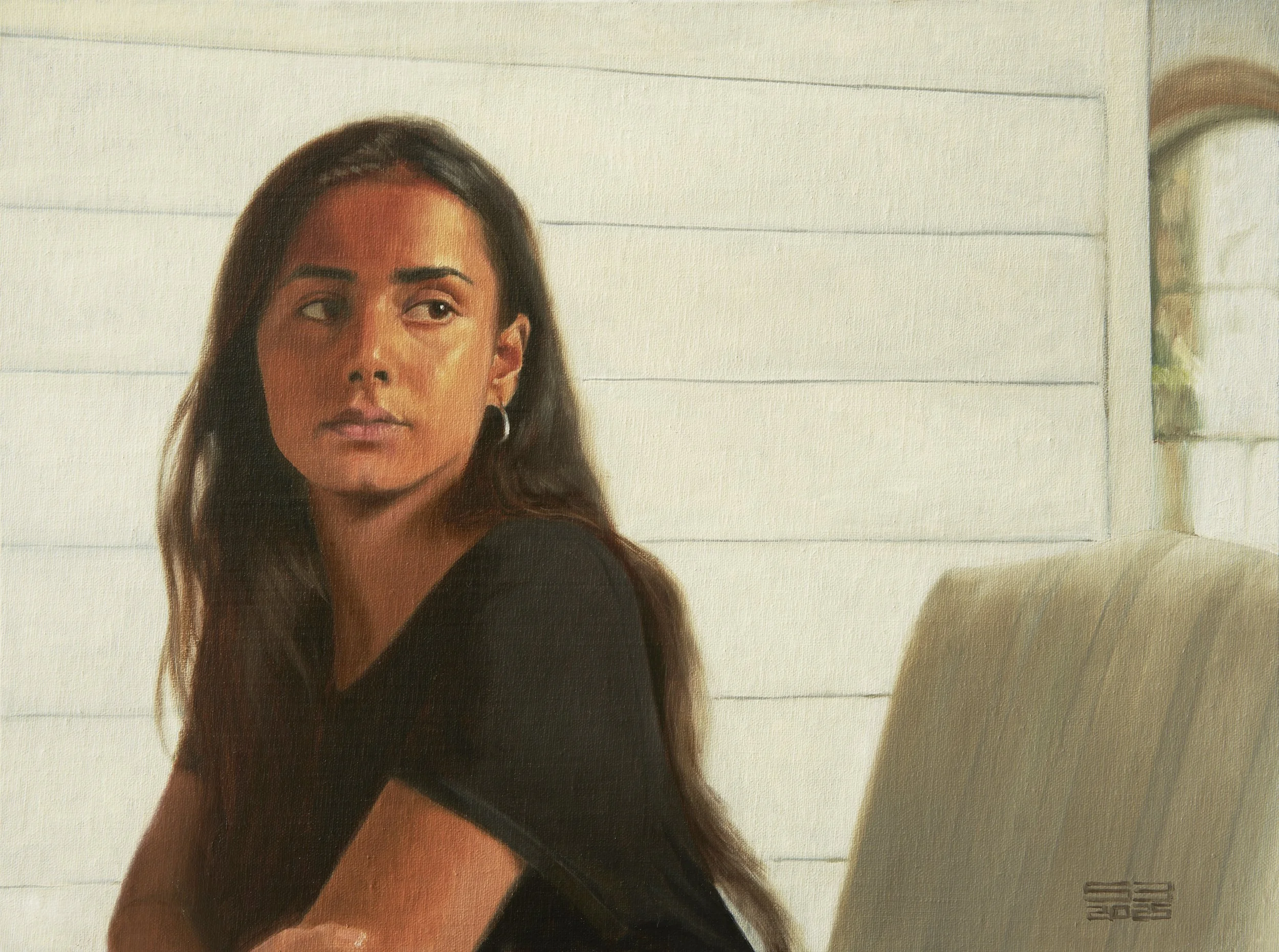 Dyia. 16x14 Oil on panel. 
(East Oak Studio)