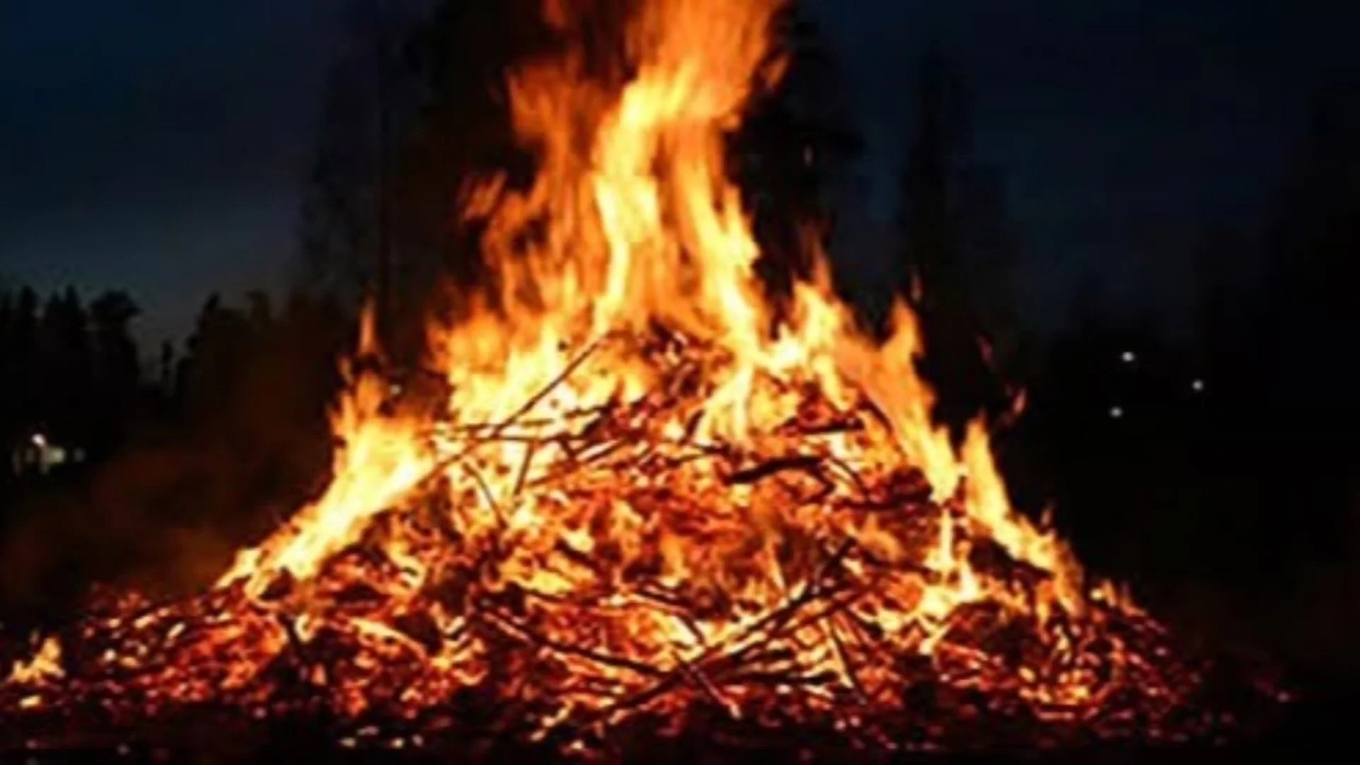 Valborgsfirande i Nöbbele