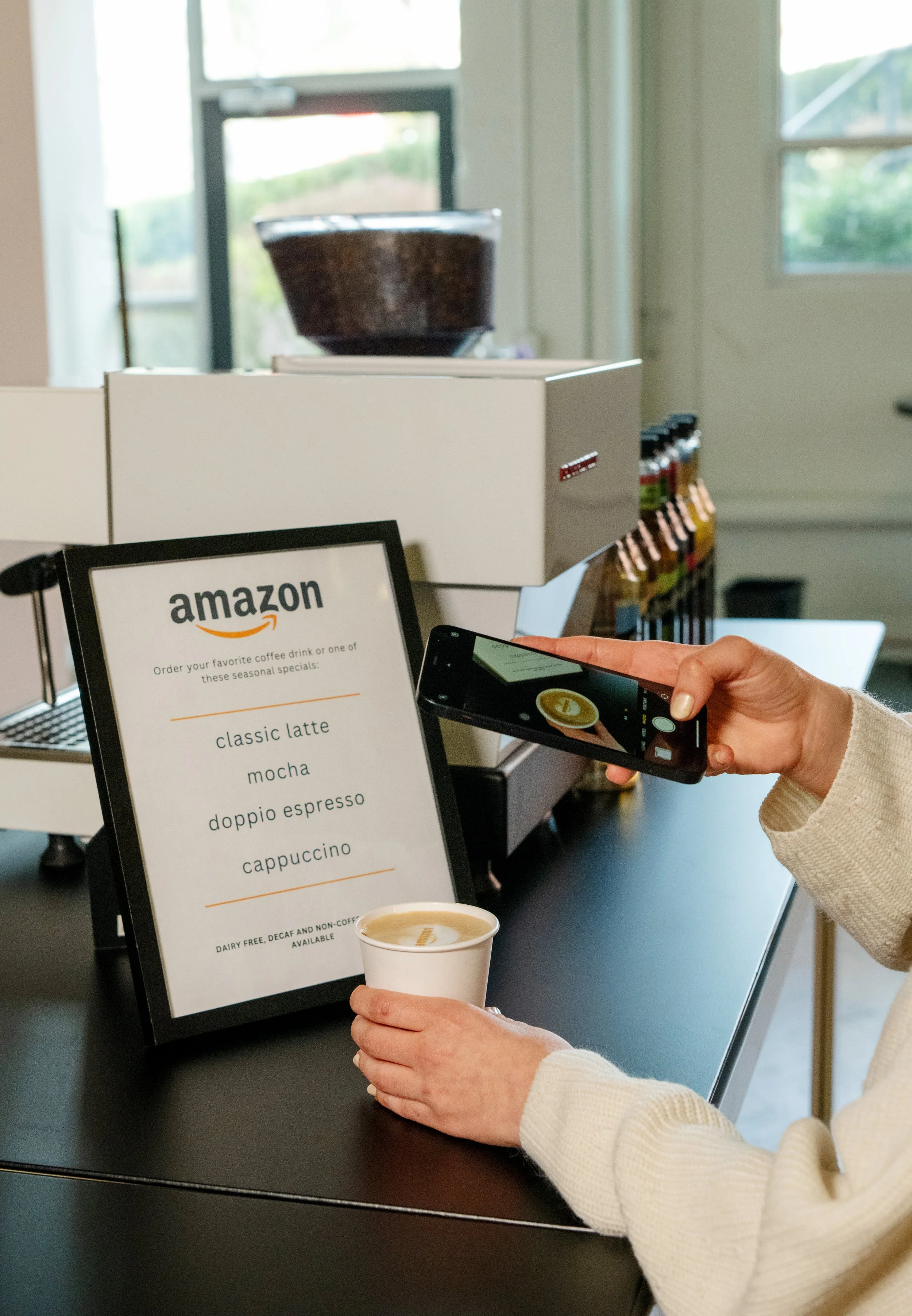 Branded Coffee Cart in Redmond Bellevue and Seattle.jpg