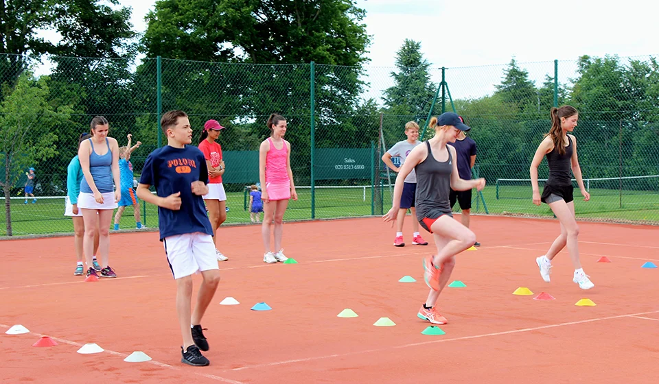 Our Tennis Leaders in action!