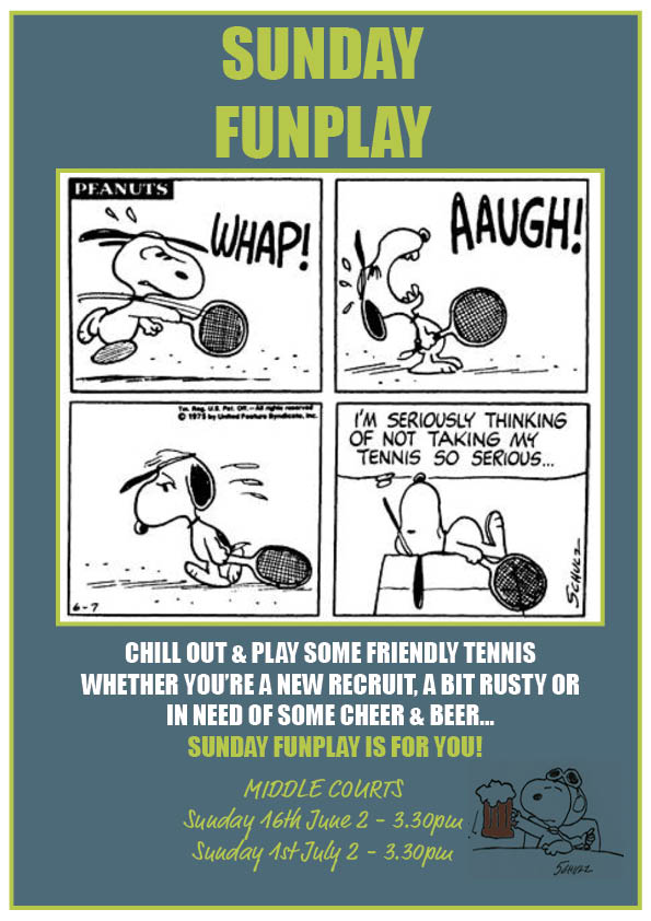 We had some fun with this over the Winter months and now it's BACK! Come along and enjoy some relaxed social tennis and few drinks from the bar. Yellow Ball Juniors are more than welcome to join in. Contact richardwhichello@wamtennis.co.uk for more booking and more details. Open to Non Members...