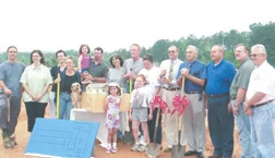 Groundbreaking was in May 2002 and construction began soon after. 