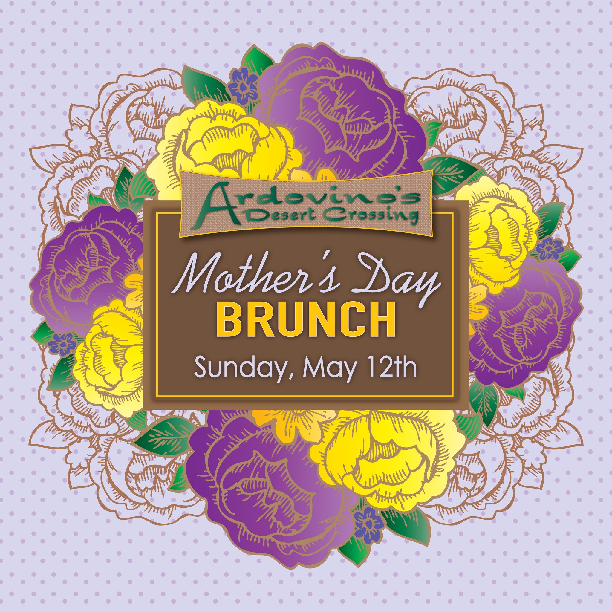 Reservations can now be made at 575-589-0653 ext. 6. CC information required for all reservations. First seating is at 9:30AM.

www.ardovinos.com/mothers-day or the link in our BIO
