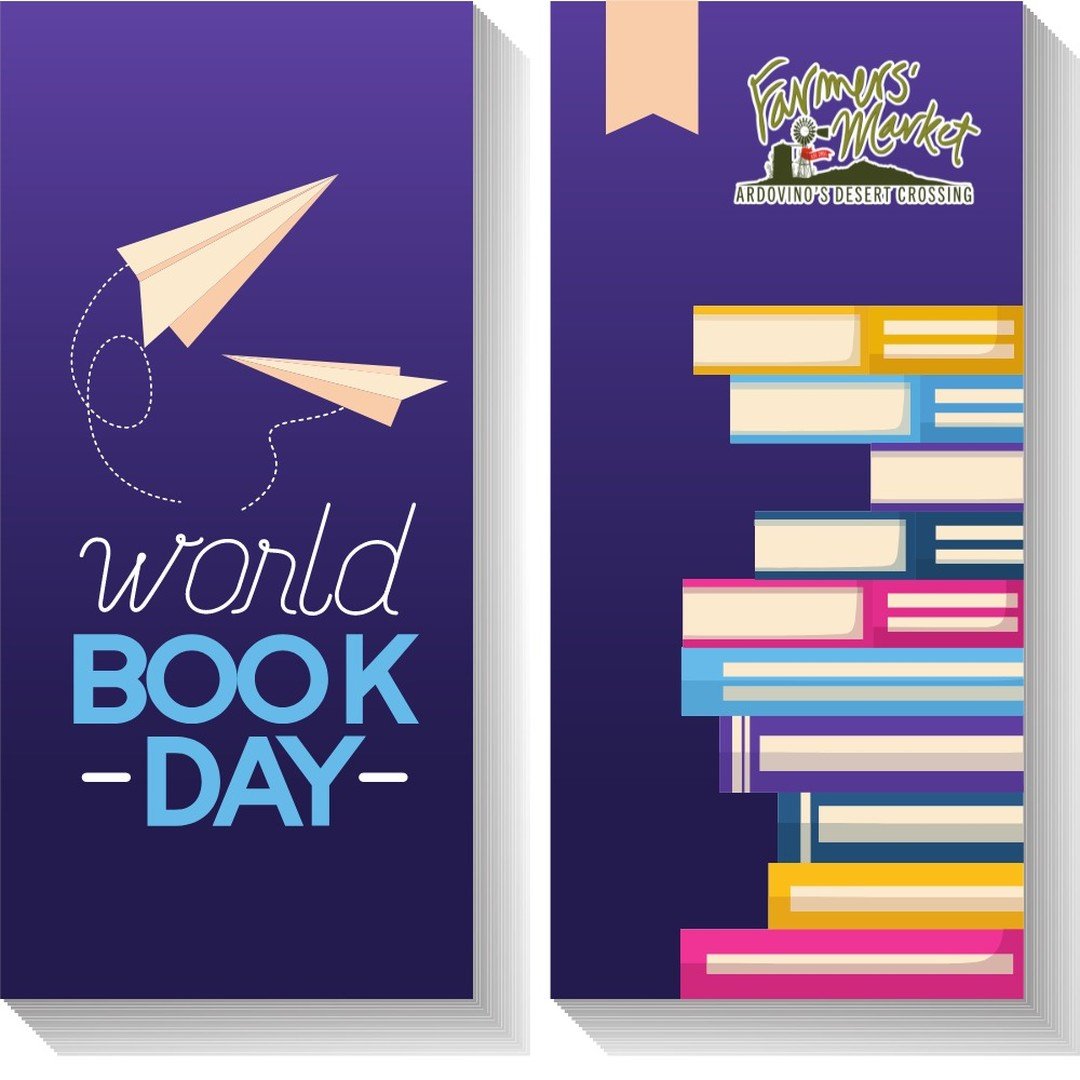 The Farmers' Market at ADC would like to you remind you of the power of books on #WorldBookDay Reading a book can transport you to another world or dimension of time, send you to far off journeys un lands you never knew existed, and help you learn an