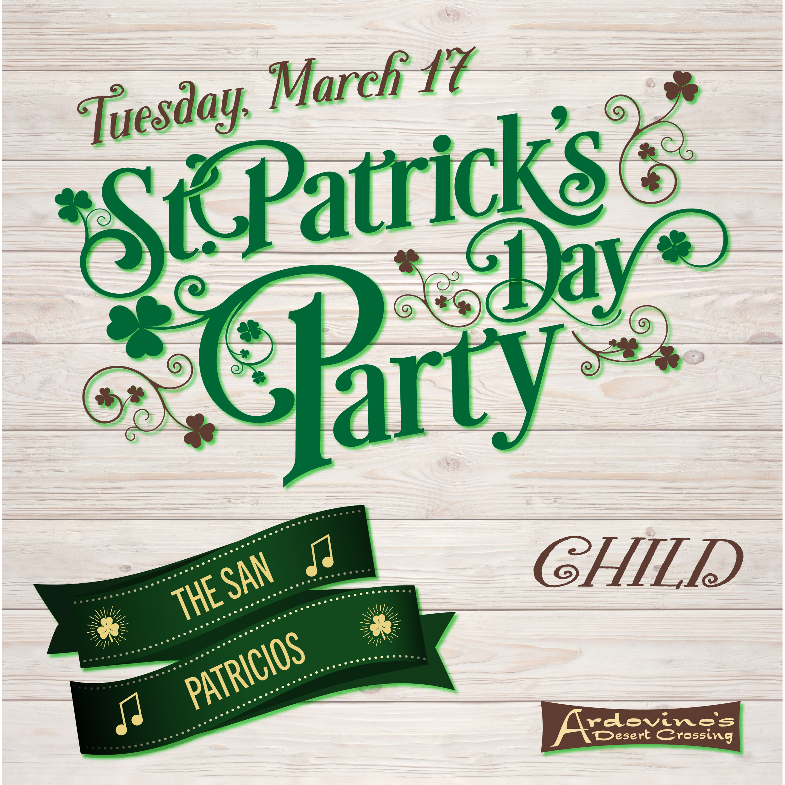 St. Patrick's Day CHILD ENTRY