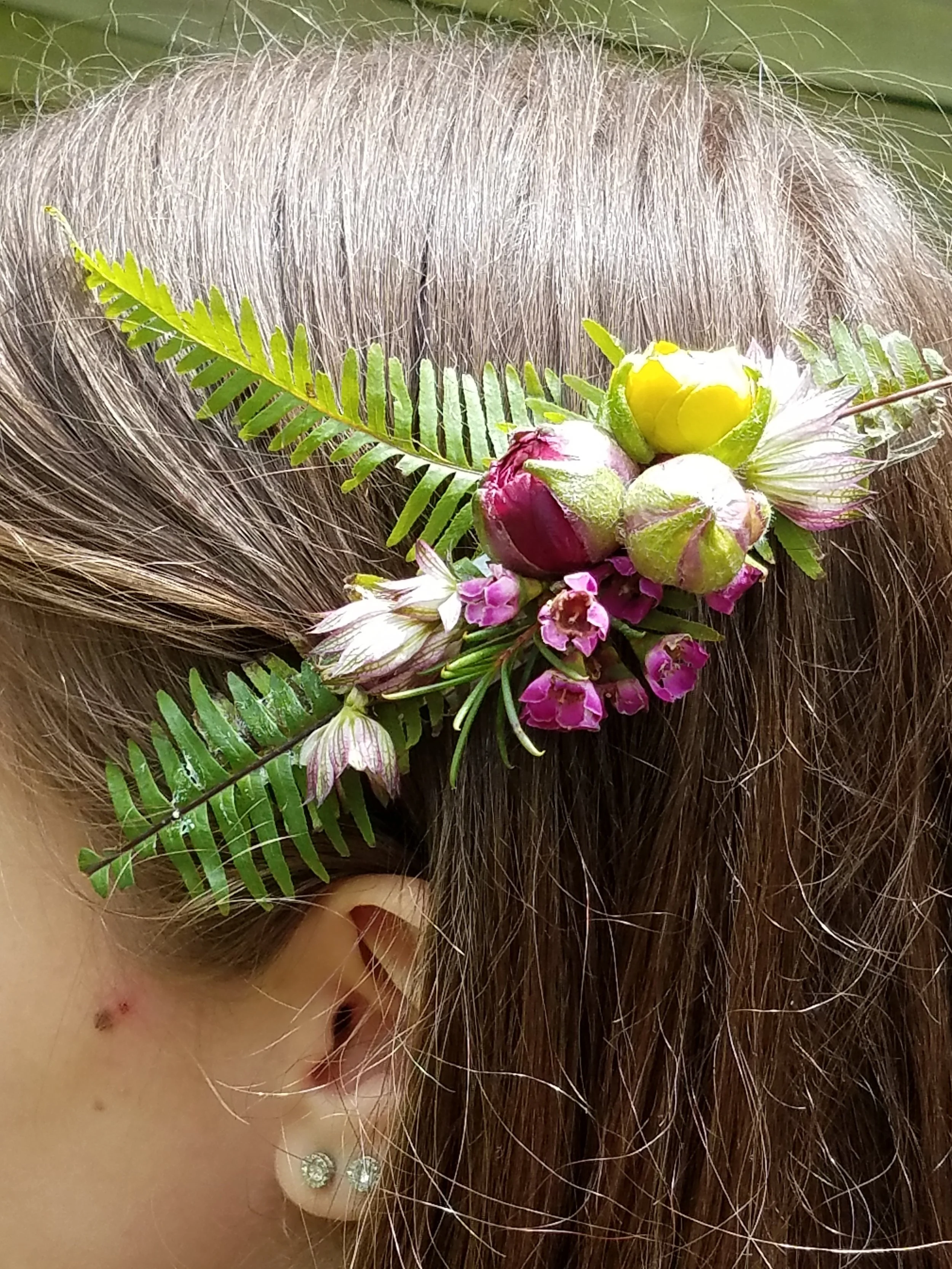 Floral Hair Clip