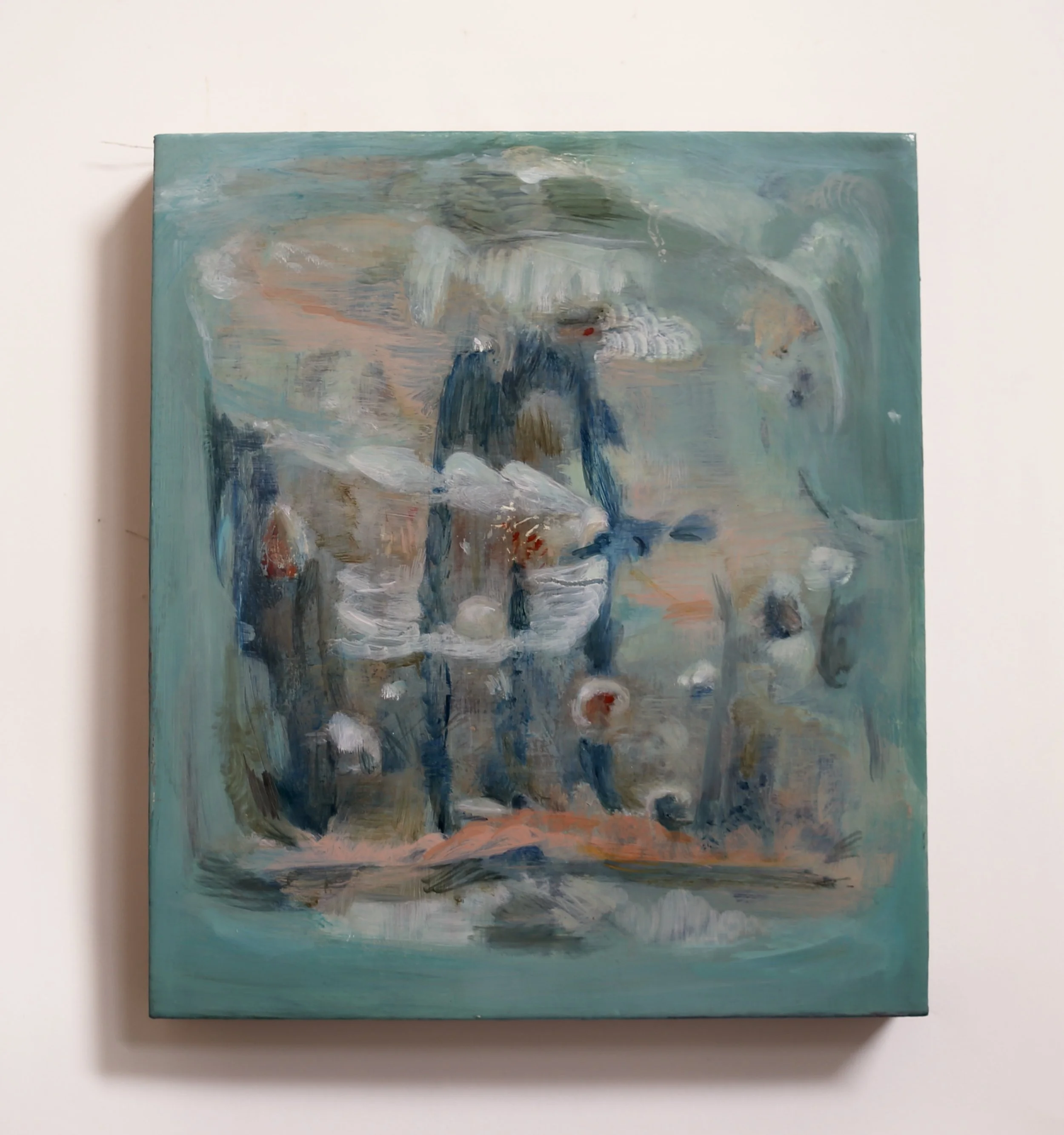 Baby Bird 2025 30.5x26.5 oil on linen panel