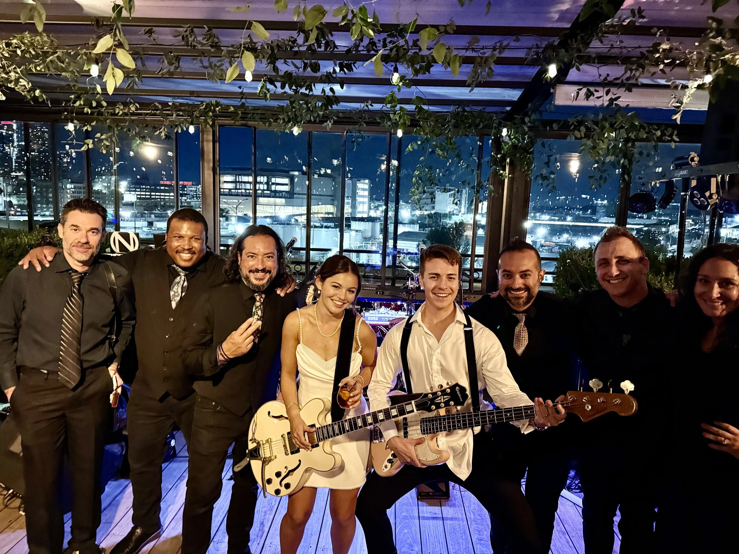  “This band is so awesome. In every way. They performed our first dance song and made it a slowed-down version of the actual song and it was PERFECT. Our guests couldn't stop talking about how great the music was. They are also fantastic with communi