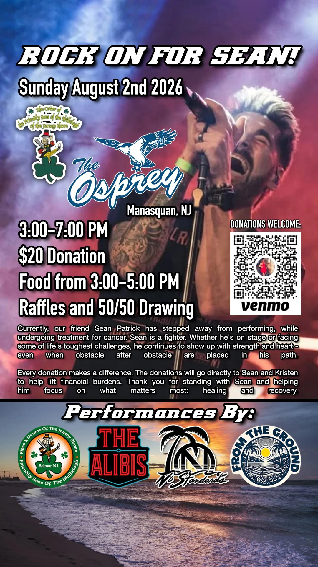 Osprey - Manasquan, NJ - Benefit Show for Sean Patrick