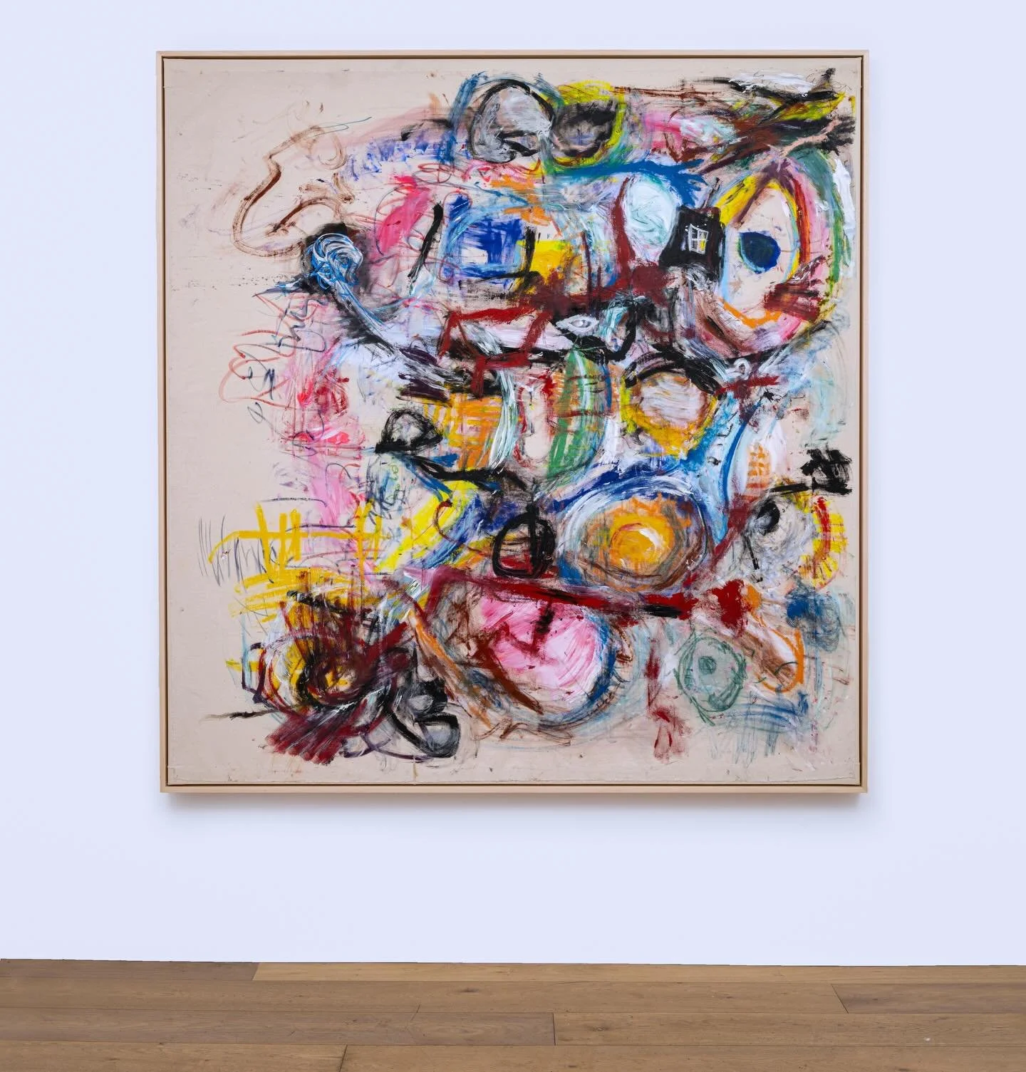 second one I&rsquo;m posting re:
&ldquo;i realized today that my paintings are just speaking a language. it&rsquo;s a language of light. I am going to make a post sharing each piece that was in the show&rdquo;

This is &ldquo;I cry the world of birds