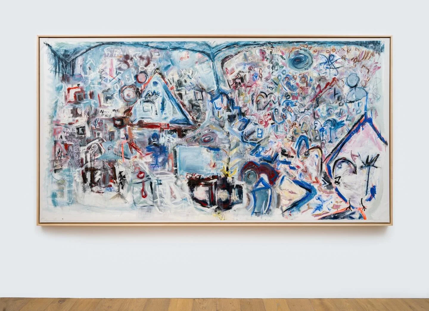 third one I&rsquo;m posting re:
&ldquo;i realized today that my paintings are just speaking a language. it&rsquo;s a language of light. I am going to make a post sharing each piece that was in the show&rdquo;

This is &ldquo;if a dream fish flew abov