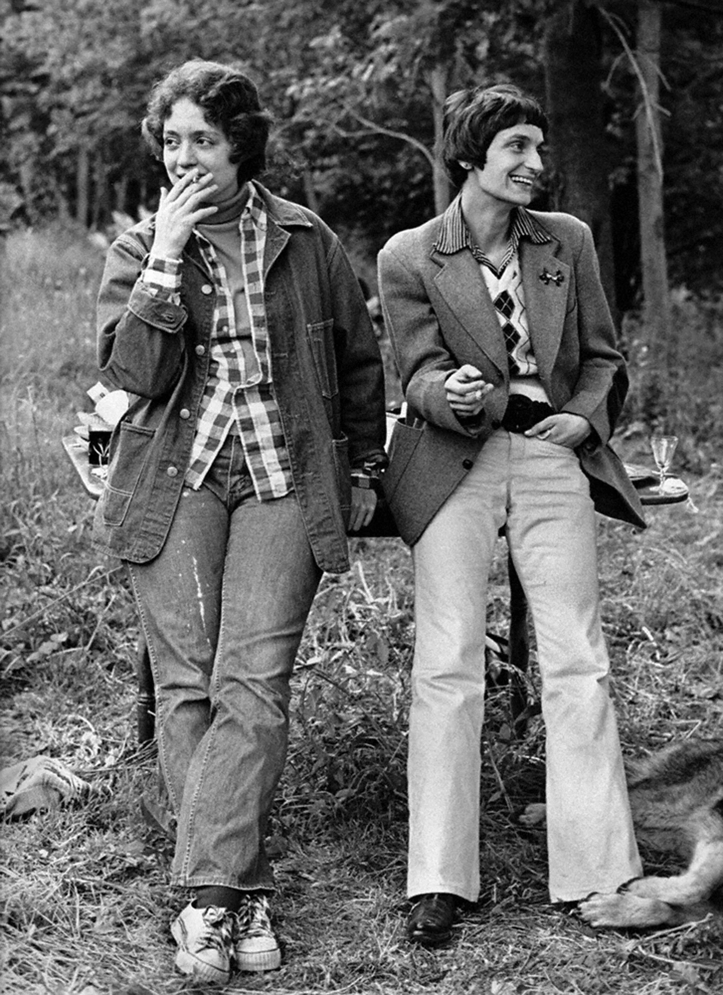 Catherine and Ginger, 1972, Cornwall-on-Hudson, NY