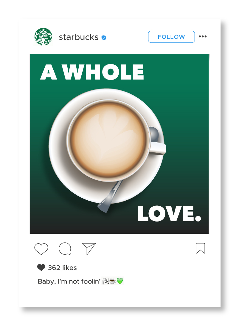 Latte Vector Art And Instagram Post Jenna Caitlin Designs