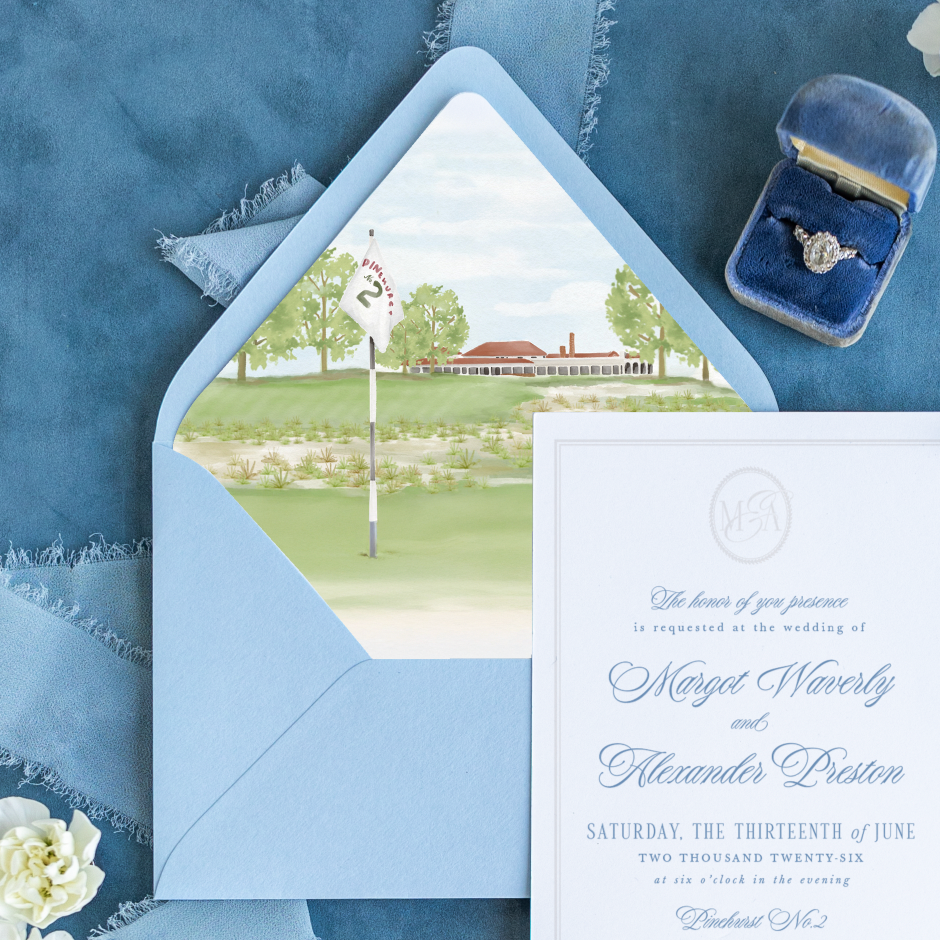 Watercolor Venue Illustrations