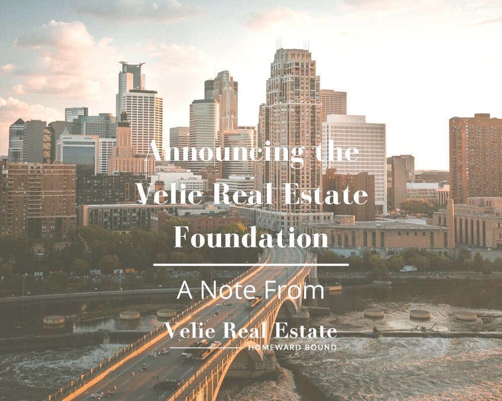Quarterly Note - Velie Real Estate Foundation Announcement