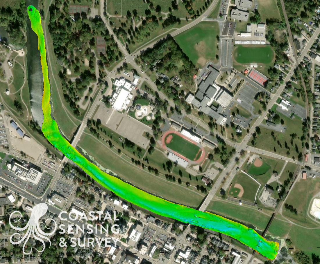 Troy River: Bathymetry