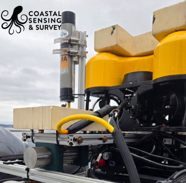 OFG Magnetometer mounted to ROV
