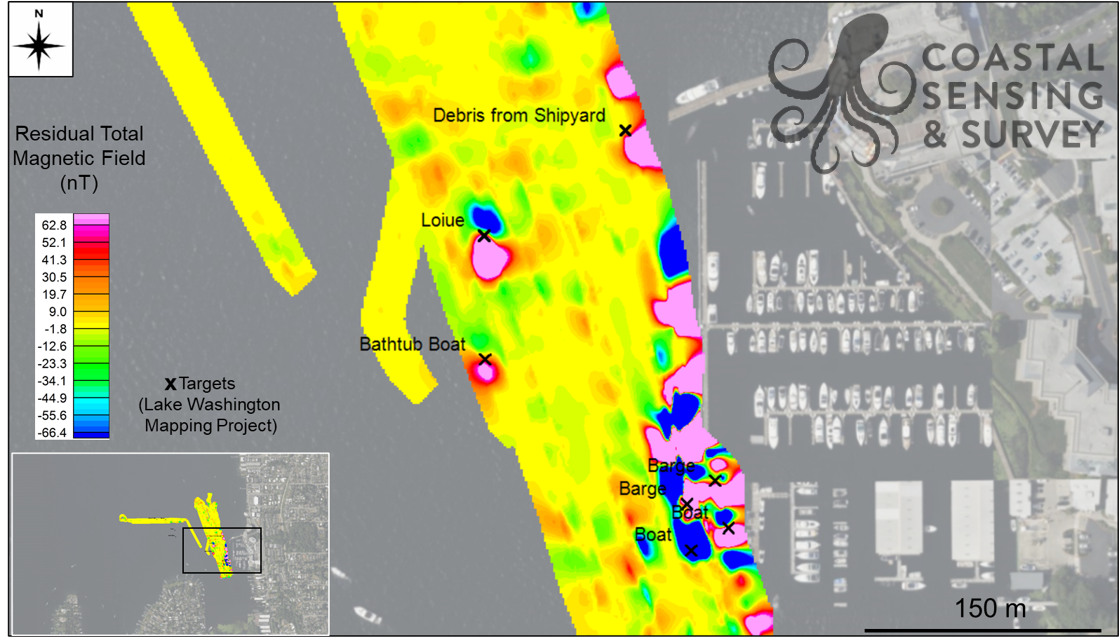 Lake Washington Shipyard: Magnetometry Field