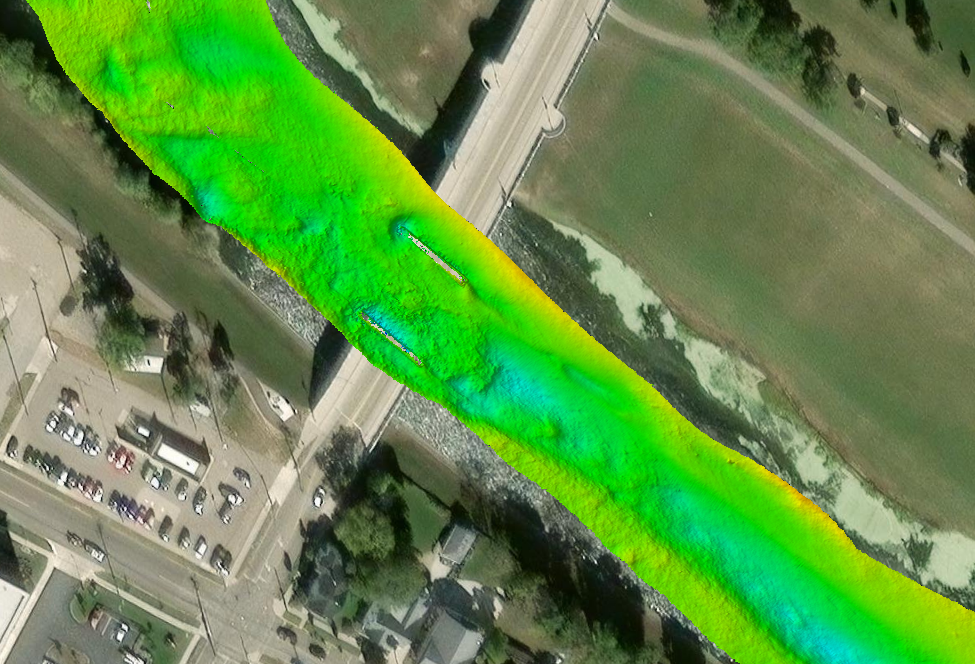 Troy River: Bathymetry