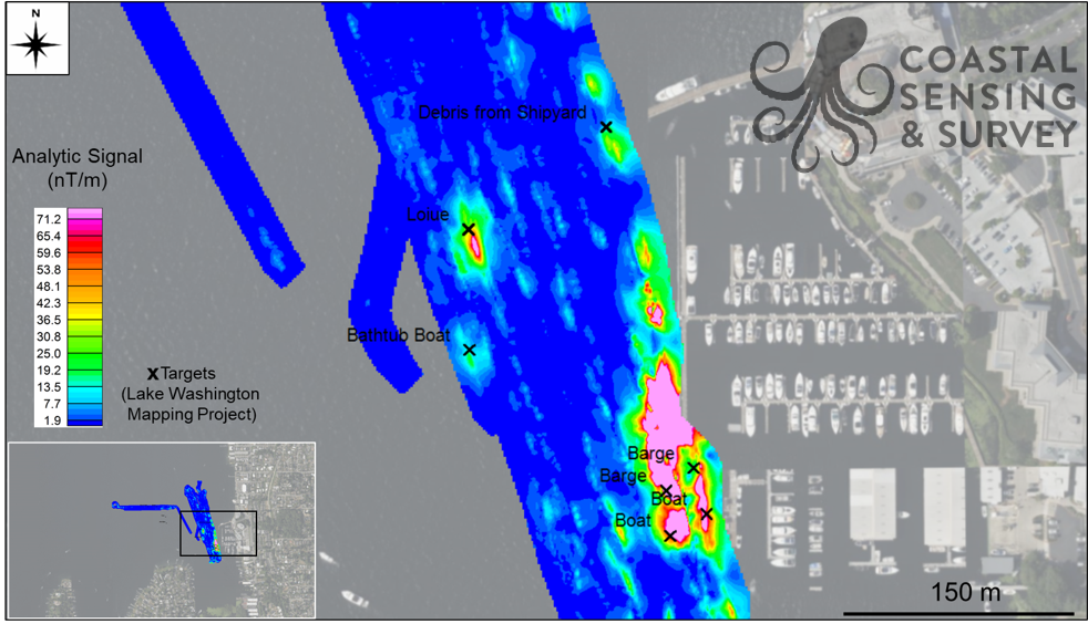 Lake Washington Shipyard: Mag Residual Field