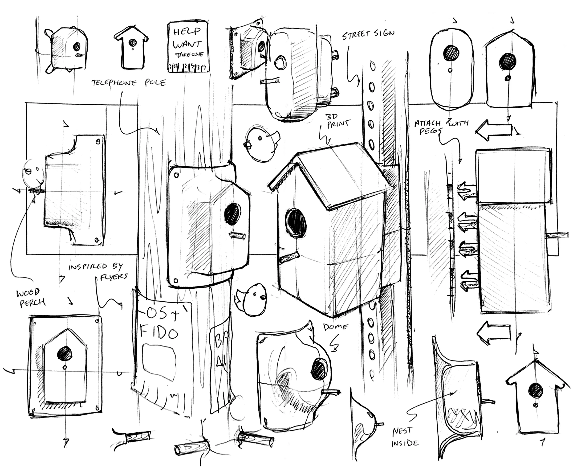 flyer-birdhouse-sketches-nicholas-baker