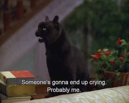 Probably me.