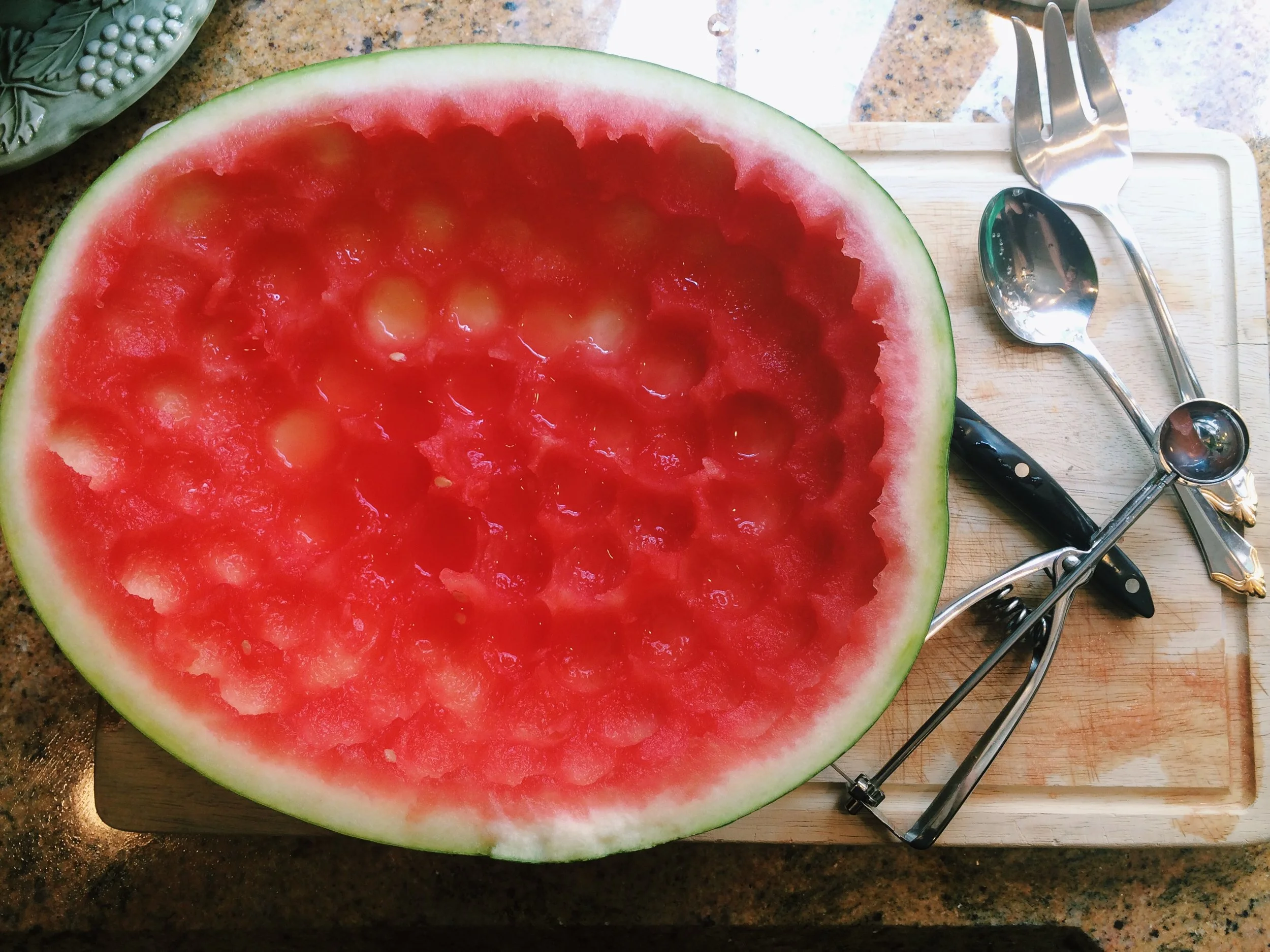 I balled that melon good.