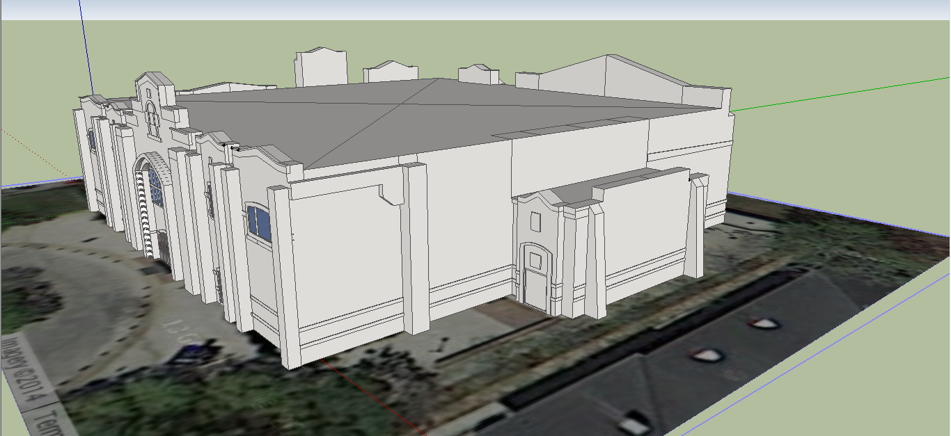 3D model of Claude Pepper Center building