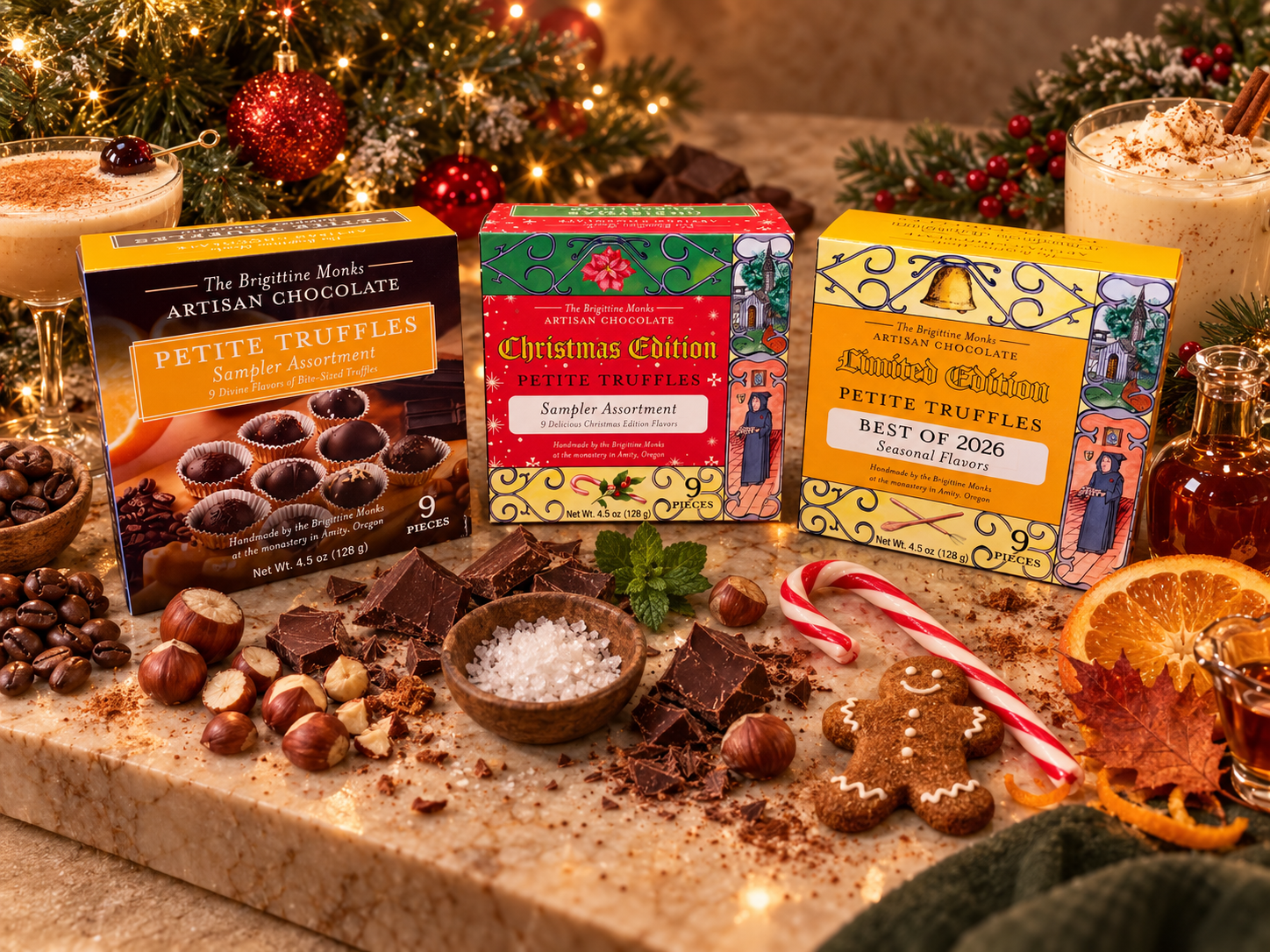 Petite Truffles: 3 boxes of Samplers--27 Different Flavors!