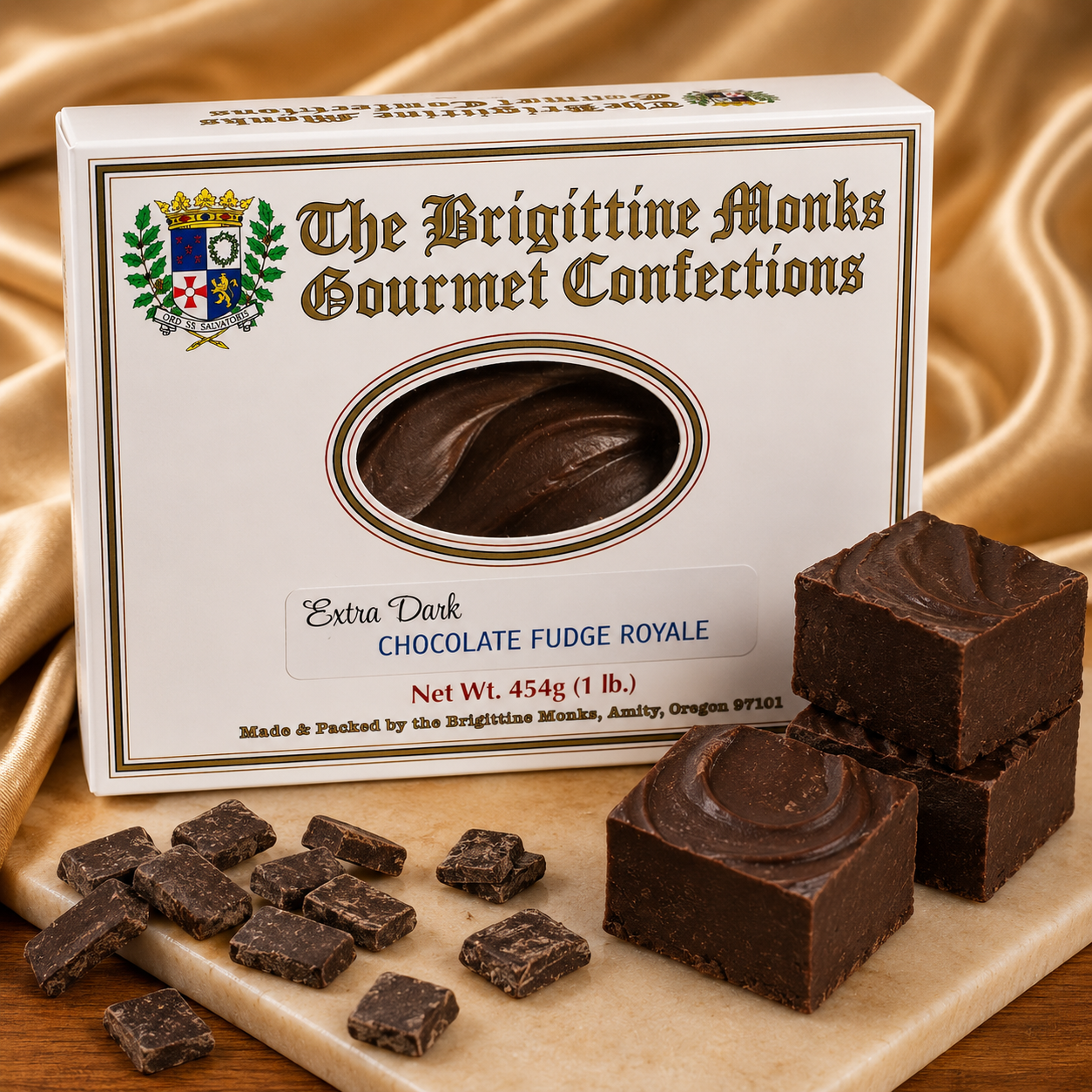 1 Pound Extra Dark Chocolate Fudge