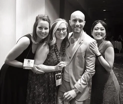 My GVSU classmates I attended my first SNAG conference with 8 years ago. We are reunited again! 