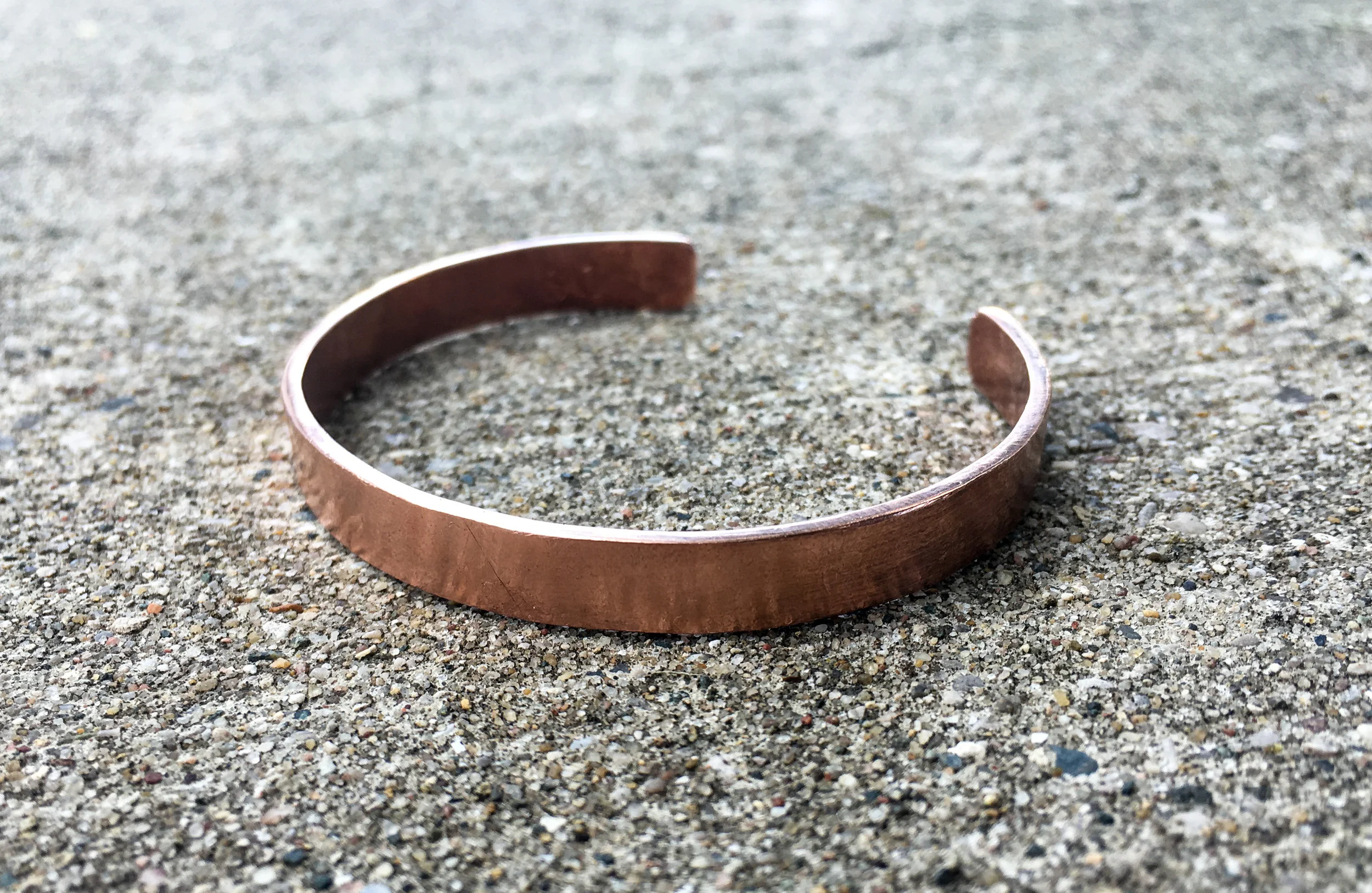 Stamped with each bridesmaid's initials, making them all one of a kind