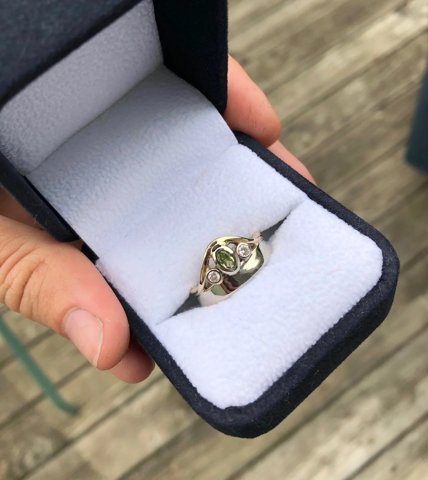 14k Gold Mother's Ring