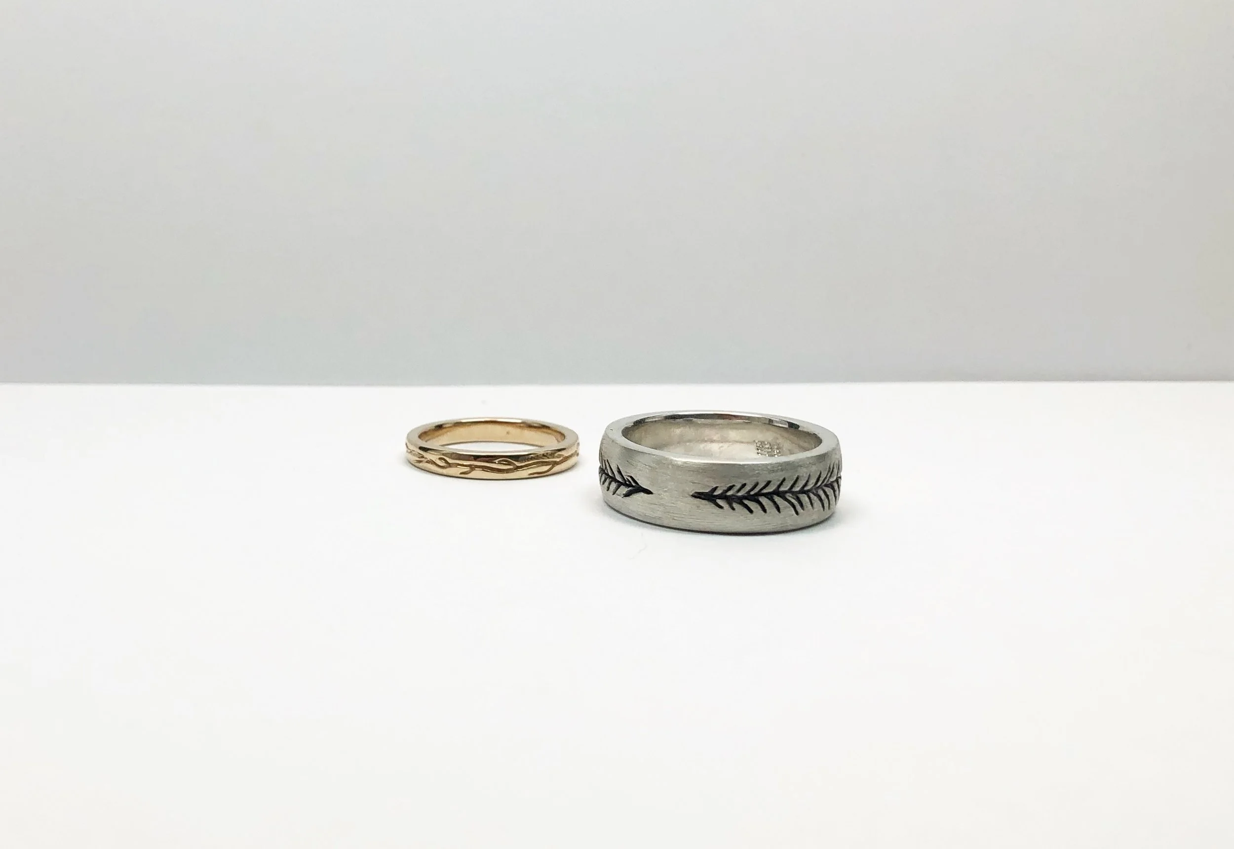 His and Hers Wedding Bands