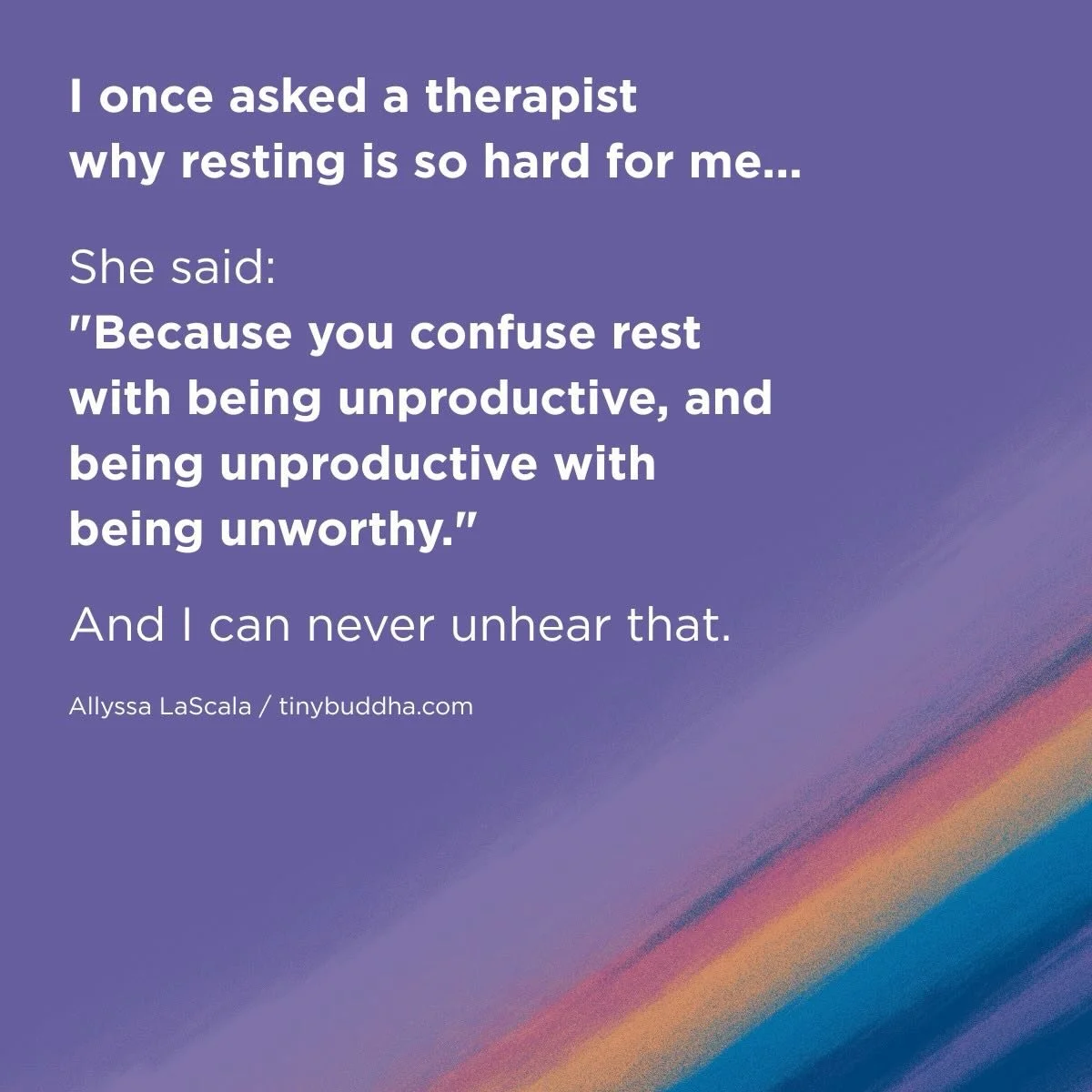 THIS 100%!!!!!!!!

As someone who used to think rest = lazy, this shift was a complete game changer for me.

Turns out, rest isn&rsquo;t unproductive&hellip; it&rsquo;s actually what makes everything else sustainable.

#ayurveda #wellness #rest #rech