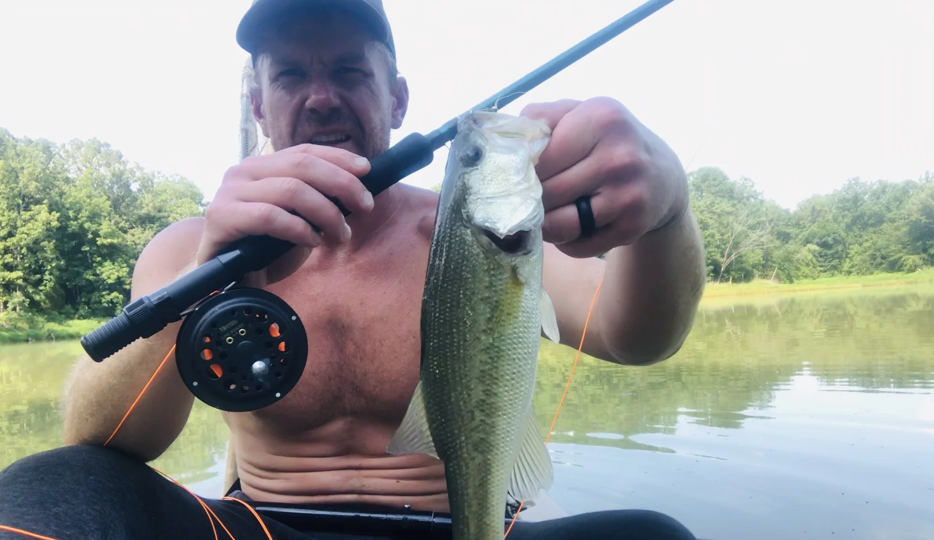 7/27/2019 First Bass on a Fly at Three Different Lakes (Sardis, Johnson, Vance)