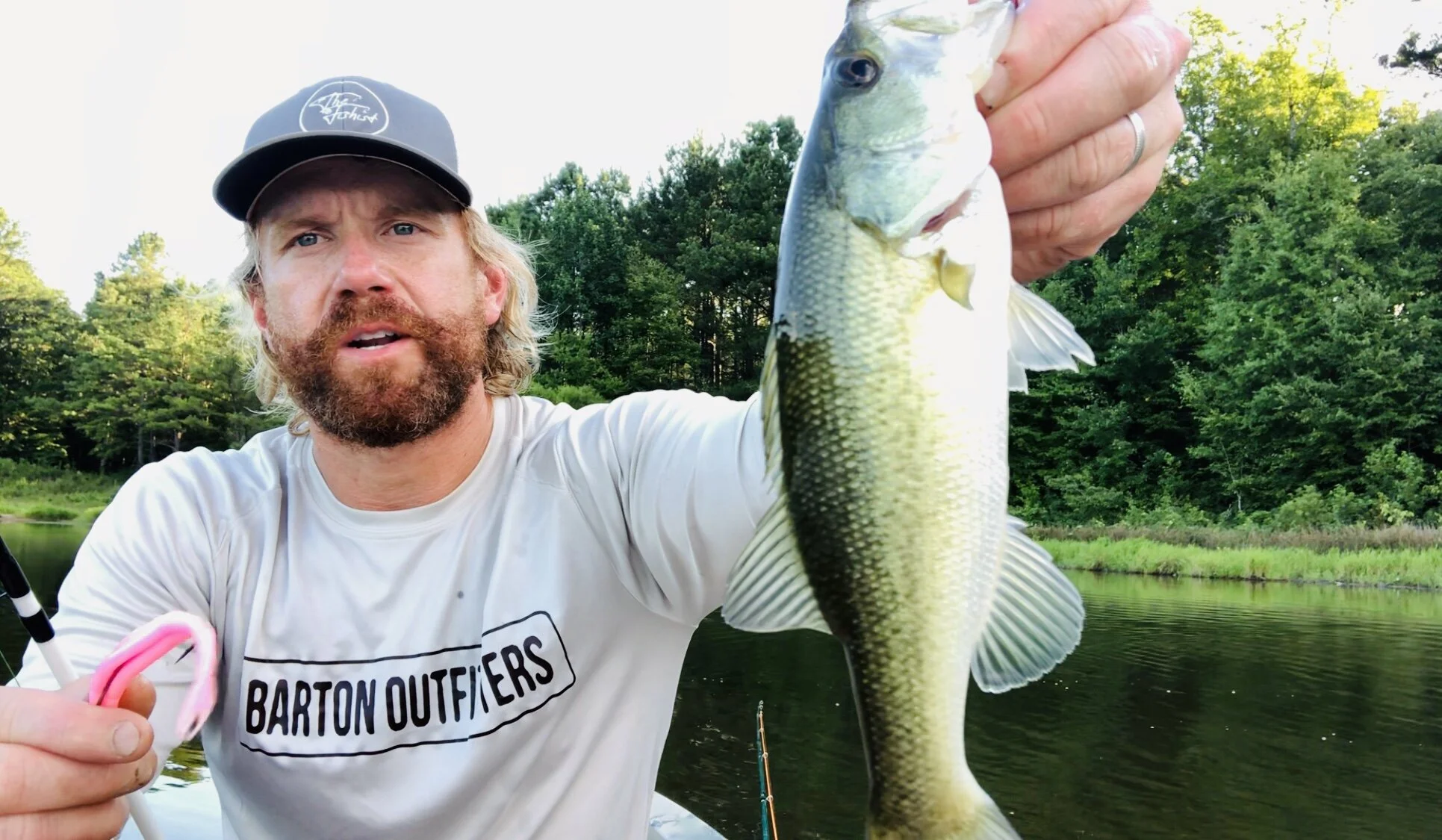 7/25/2020 Five Small Bass at Wood Duck Lake