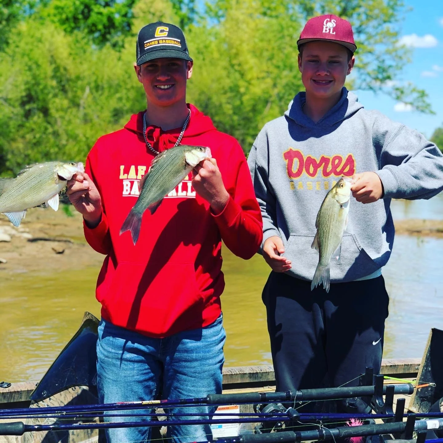 4/20/21 White Bass Fishing with Lafayette County Boys