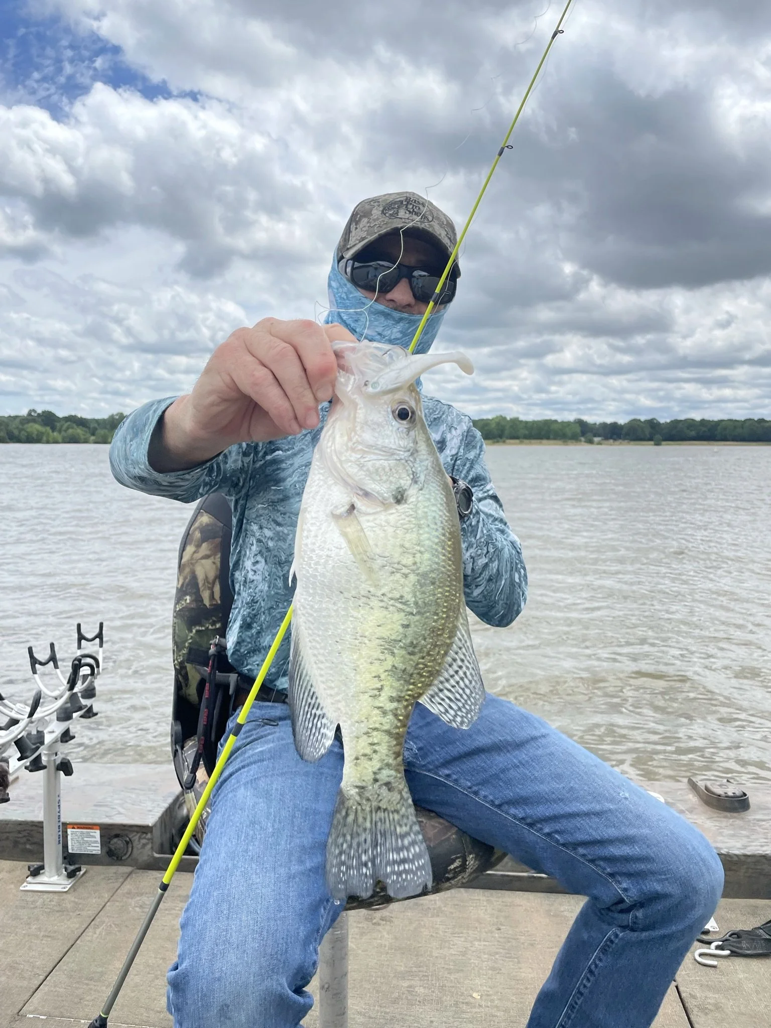 5/28/21 Casting for Crappie on Lower Lake with new buddy Bill Burns