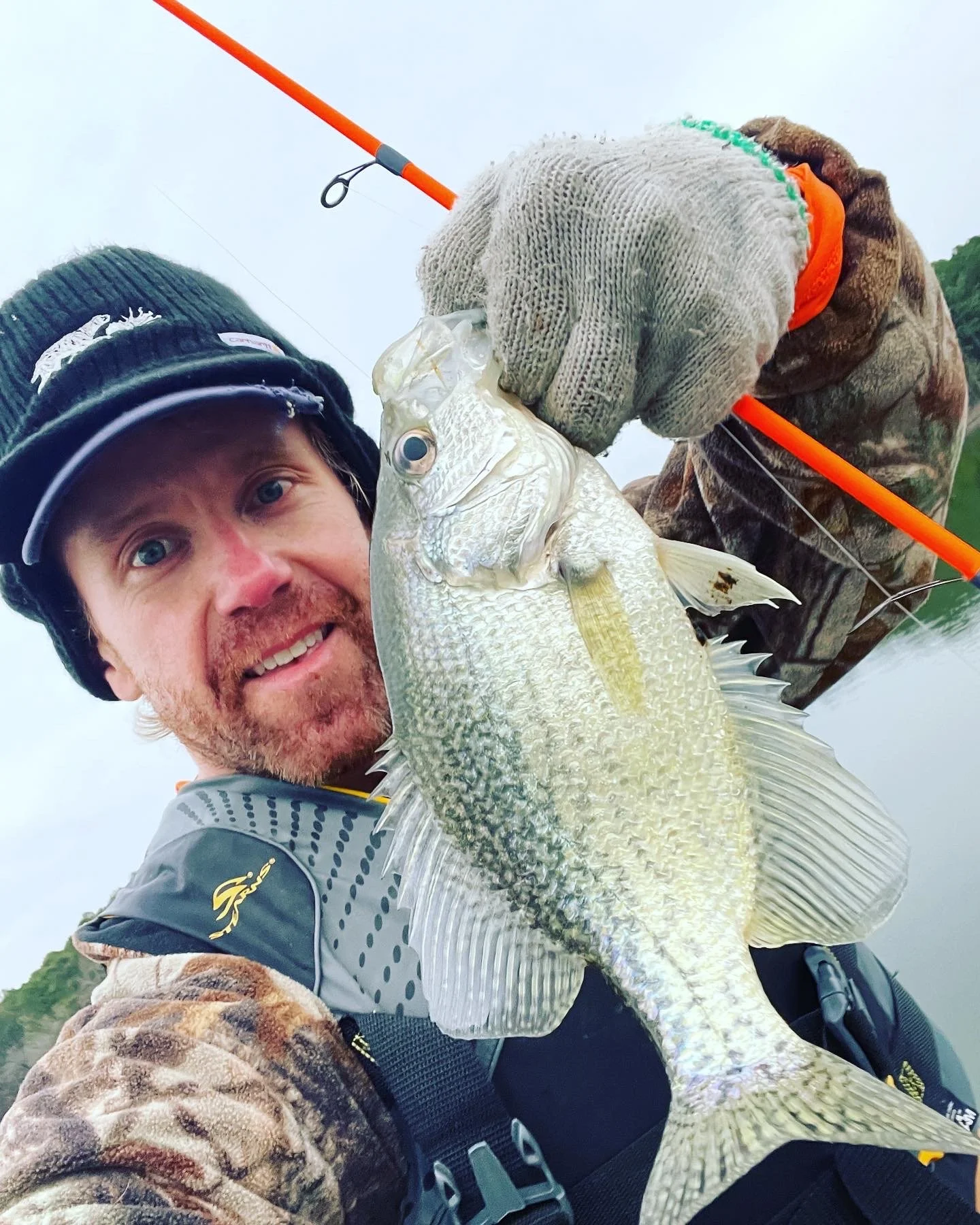 12/20/22 Scouting and fishing at Trace State Park