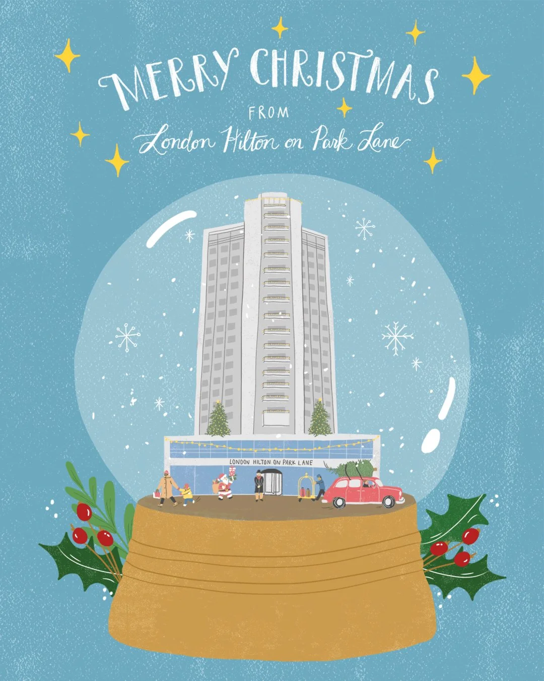  Christmas Card Illustration  2021 