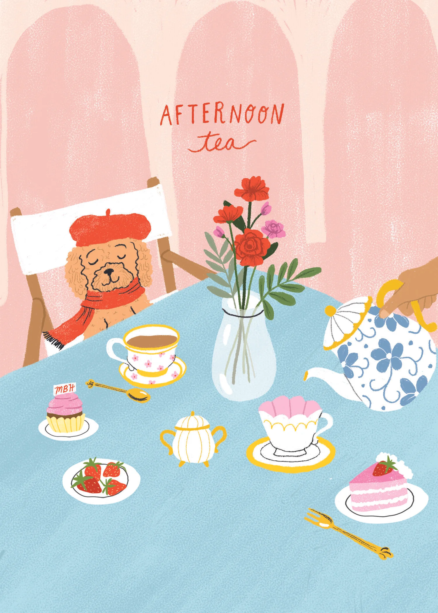  Menu Cover Illustration  2023 