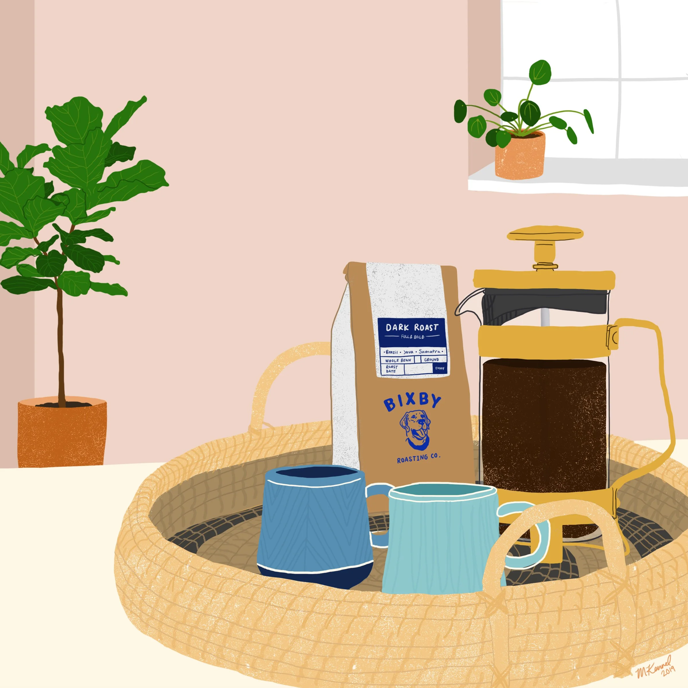 Commission for Bixby Coffee